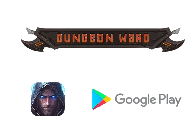 Csuklyás fantasy harcos kék, világító szemekkel – játék ikon